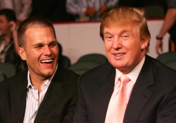 'Leave Tom Brady alone. Tom Brady is an honest guy,' Trump told the crowd at the New England meet-and-greet.