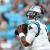 CHARLOTTE, NC - AUGUST 22: Cam Newton #1 of the Carolina Panthers drops back to pass against the Miami Dolphins during their game at Bank of America Stadium on August 22, 2015 in Charlotte, North Carolina. (Photo by Streeter Lecka/Getty Images)