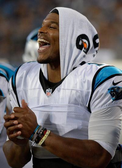 Cam Newton of the Carolina Panthers was accused of being in a gang by some of his Instagram followers after posting a picture from a recent vacation in Mexico.