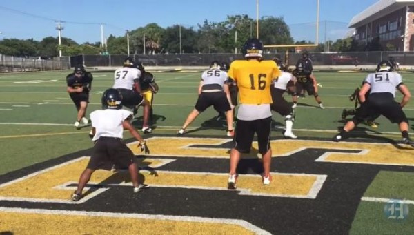 Reed has no fear when he lines up next to his teammates.