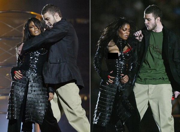 It was possibly the most memorable halftime show in history, but not because of how great the performance was. During the 2004 Super Bowl, Justin Timberlake and Janet Jackson put on a show to remember when he ripped off a piece of her costume revealing her bare breast. The racy performance coined the term "wardrobe malfunction" when Timberlake gave a ridiculous apology speech following the incident, calling it "unintentional."
