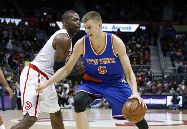 Knicks rookie Kristaps Porzingis is a budding star, but he isn't a star yet.